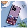Game L-LOL Xayah Rakan Phone Case For iPhone15,14,13,12 Mini 11 Pro XR,X,XS,MAX 7,8 Plus Silicone Cover Soft Black