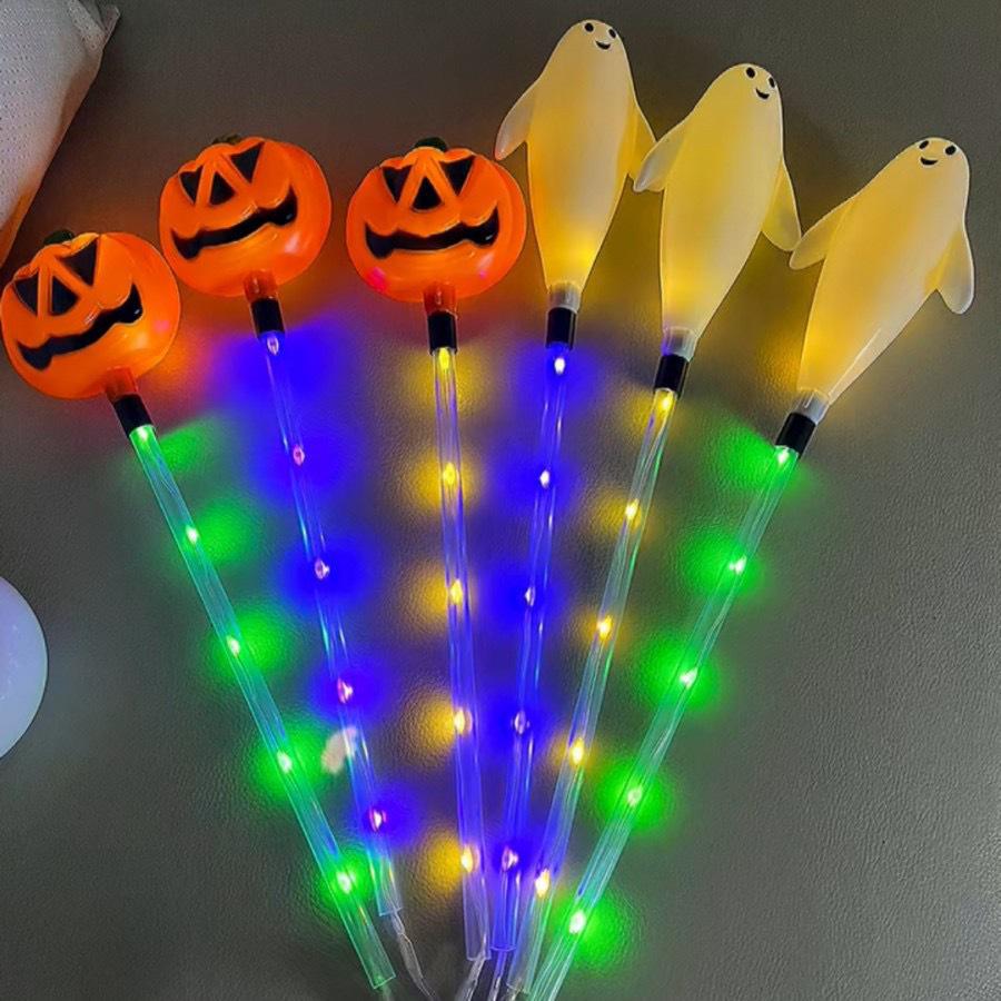 Solar LED Halloween Pumpkin Lantern for Outdoor Garden - Waterproof Decoration
