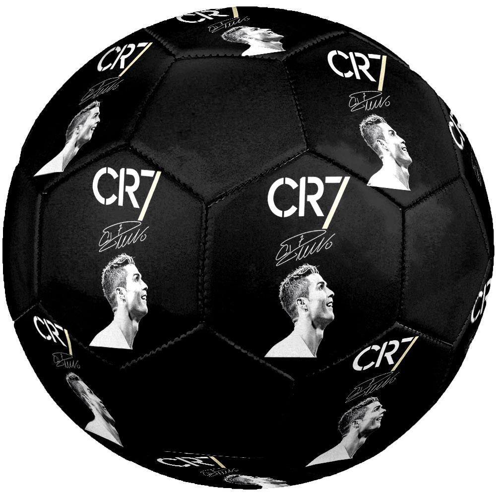 Футбольный мяч Cristiano Ronaldo, размер 5, разноцветный, подходит для всех возрастов, сшит машинным швом, материал ПВХ, соревновательного качества, прочный и с высоким отскоком