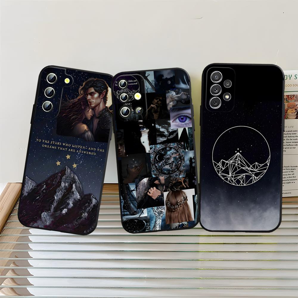 Acotar A Court of Mist and Fury Чехол для телефона Задняя крышка для Samsung S24 Ultra S22 S23 S20 Fe S21 Plus Galaxy A54 A34 A24 A53 M54 N