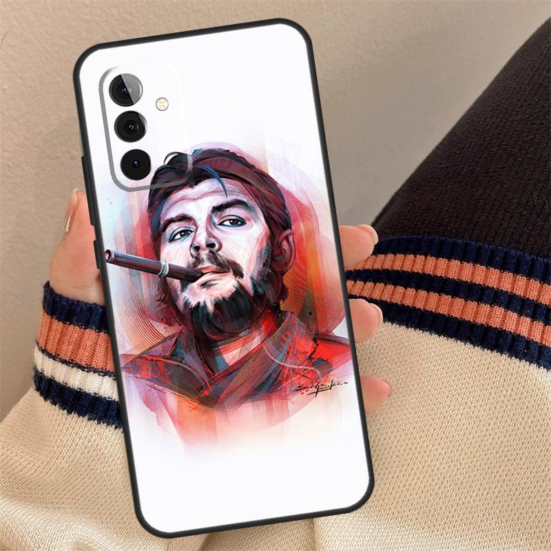 Че Гевара Чехол Для Samsung Galaxy A16 A26 A36 A56 A55 A35 A15 A52 A32 A12 A53 A33 A13 A14 A34 A54 A17