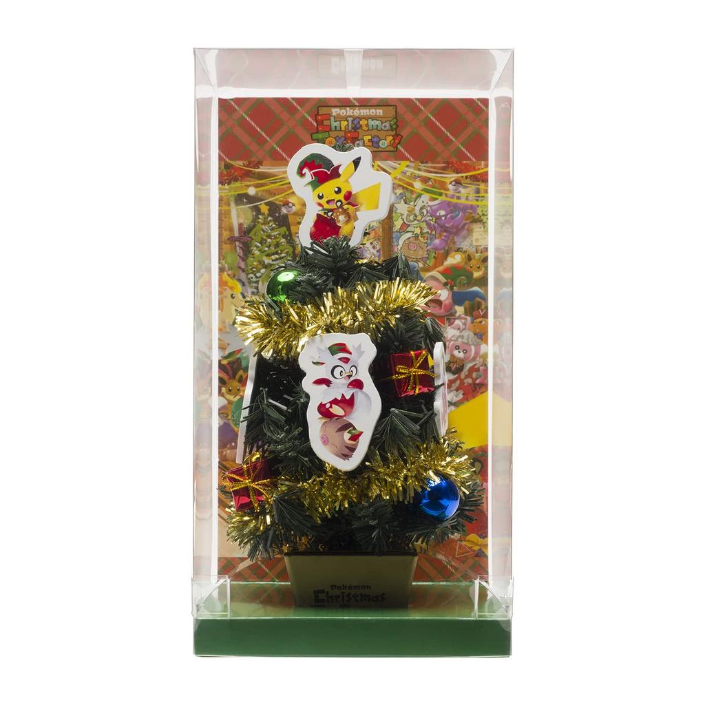 Pokemon Center Оригинальная мини-елка Pokemon Christmas Toy Factory