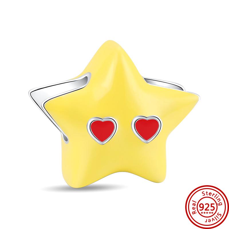 Новый 925 Серебряный Золотой Замок Ключ Пчела Солнечный Замок Красное Пламя Тонкие Бусины Подходит Оригинальный 925 Браслет Подвески DIY Изготовление Ювелирных Изделий