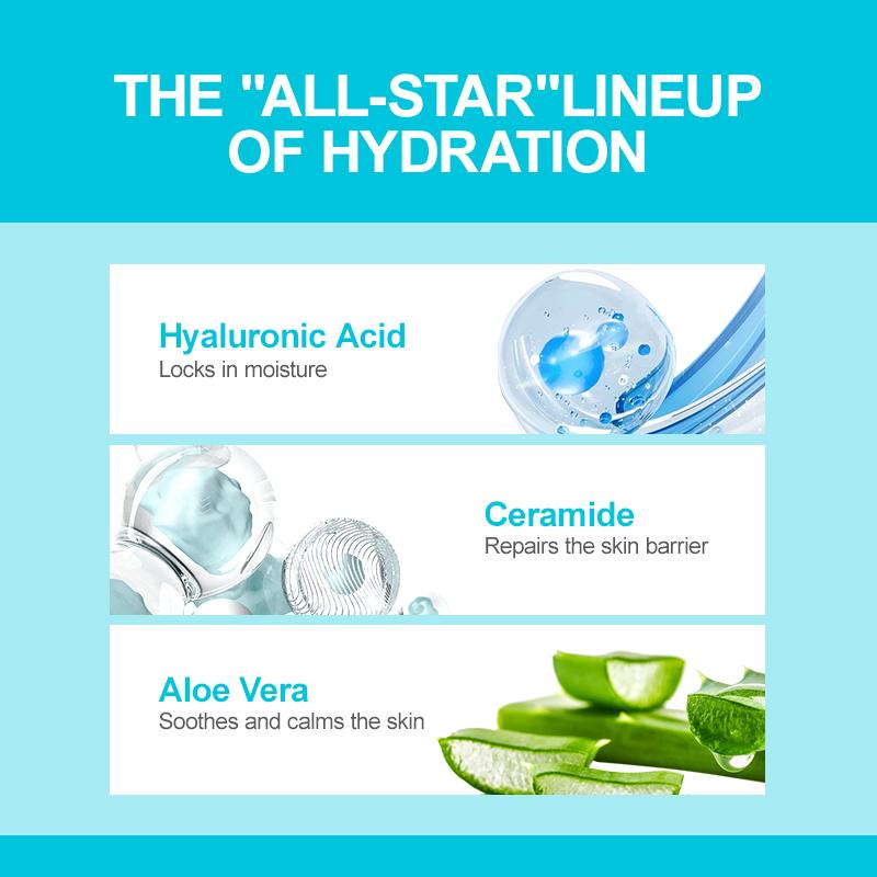 Увлажняющий крем для лица с гиалуроновой кислотой, длительное увлажнение, удаление расширенных пор, увлажняющий крем для сухой кожи лица, уход за кожей