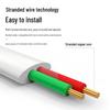 Flat Oxygen-Free Copper Telephone Cable