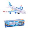 Airplane Toys For Kids, Bump And Go Action, Toddler Toy Plane With Led Flashing Lights And Sounds Fo