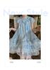 Girls' summer dress 2026 new children's summer chiffon dress, girls' chiffon dress, fashionable and beautiful princess dress