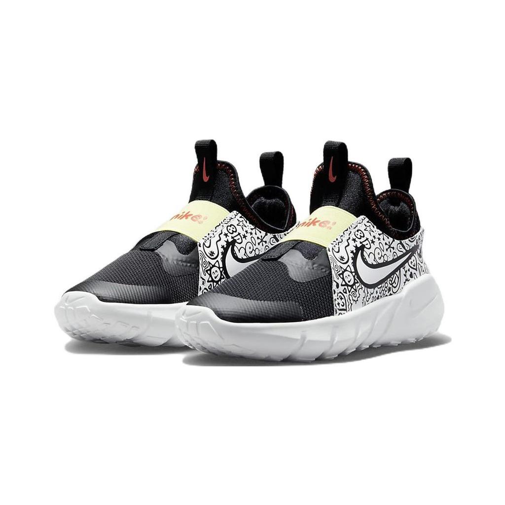 Nike Детские кроссовки Flex Runner 2 JP PS Doodles Black Picante-Red Light-Lemon-Twist DV3100-001