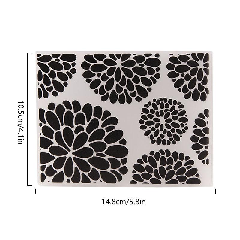 Папки для тиснения с цветочным фоном для скрапбукинга Бумага для самостоятельного изготовления шаблонов для поделок Формы для изготовления альбомов 3D-штампы для резки пластика