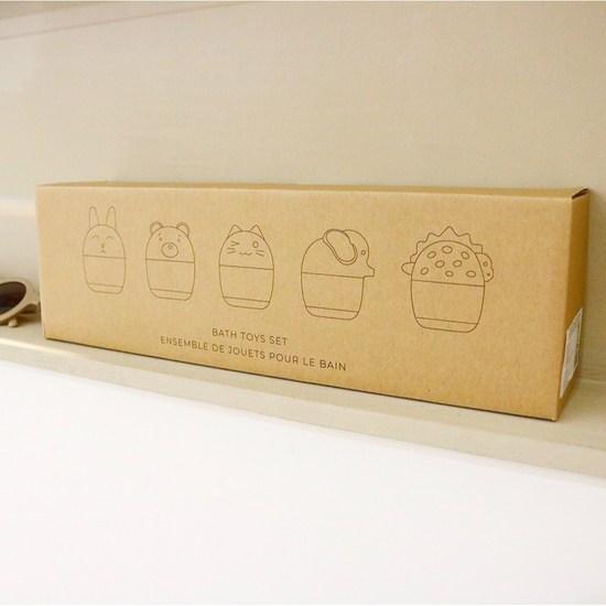 Bebekit Baby Bath Toy 5-piece Set, Korean Bath Toys