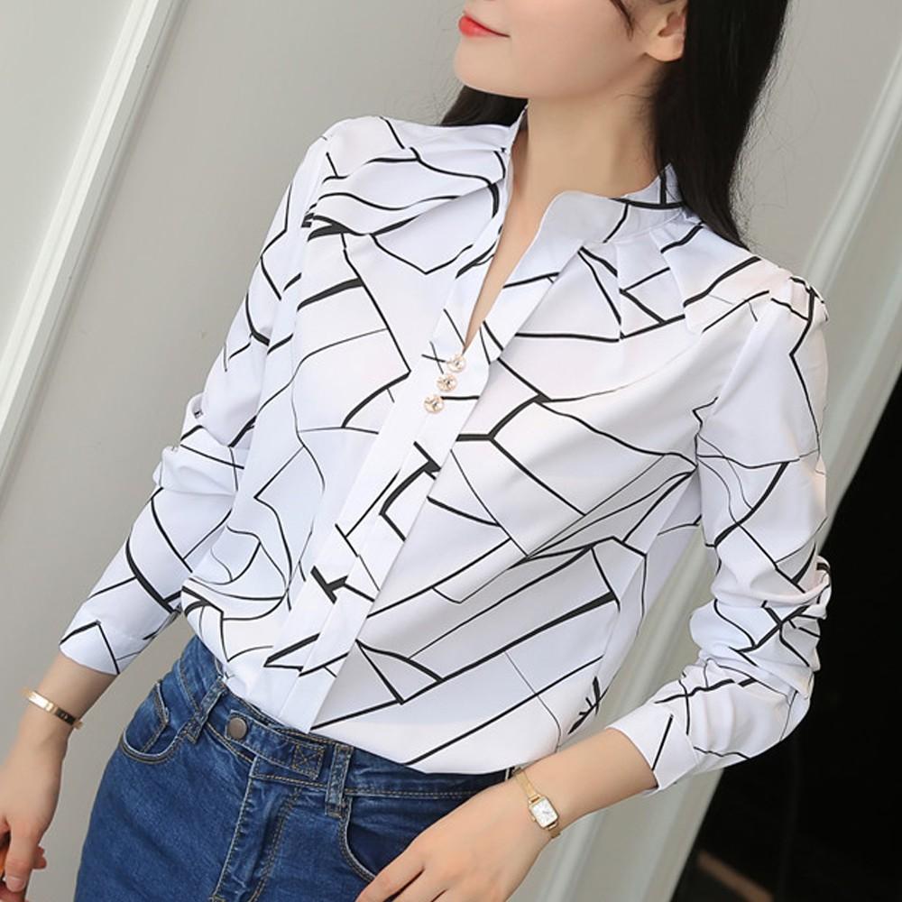 Женские футболки большого размера с принтом, женские рабочие блузки с длинным рукавом, топы