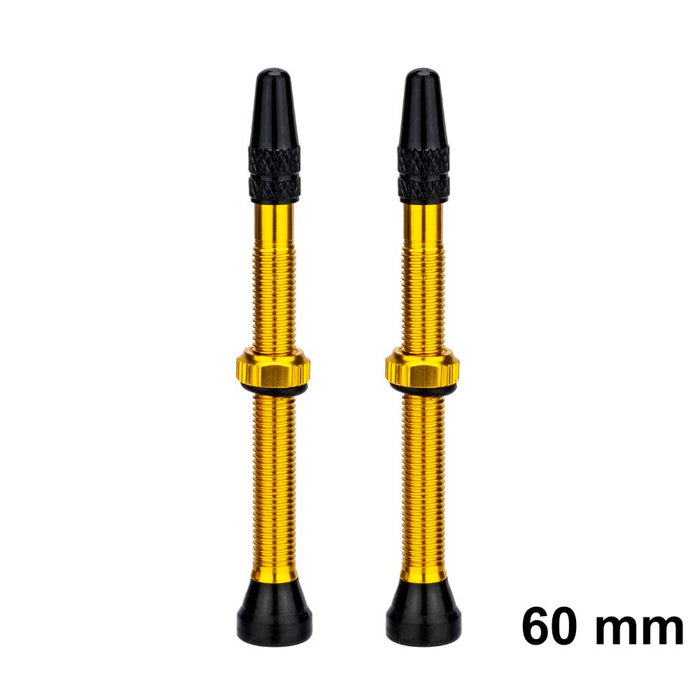 ZTTO Bicycle Tubeless Presta Valve 80mm 60mm 40mm Metal Sclaverand French Tubes FV Integrated Valve Core for Road bike MTB Tire