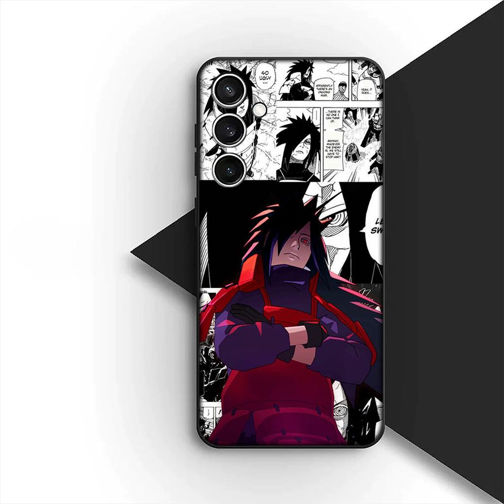 Cover for Samsung Galaxy S20 S22 S21 FE Ultra Plus A07 A17 A15 A16 A25 A57 A37 Casing Silicone Phone Case Uchiha Narutos Madara