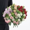 Small Rose Artificial Bouquet For Photography Props House Decoration Fashion
