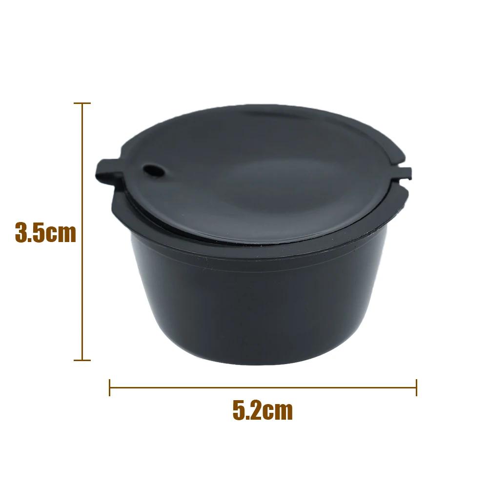1/6 шт. многоразовые кофейные капсулы фильтр-чашки для Nescafe Dolce Gusto многоразовые крышки фильтр-корзины ситечко кофейная посуда Crema