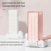 Press Type Cotton Pad Dispenser Creative Automatic Cotton Dispenser  Cosmetic Box
