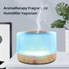 Complete Aromatherapy Kit  500ml Essential Oil Diffuser  6 Therapeutic Oils (Lavender, Eucalyptus & More), 7 Color Lights, Auto-