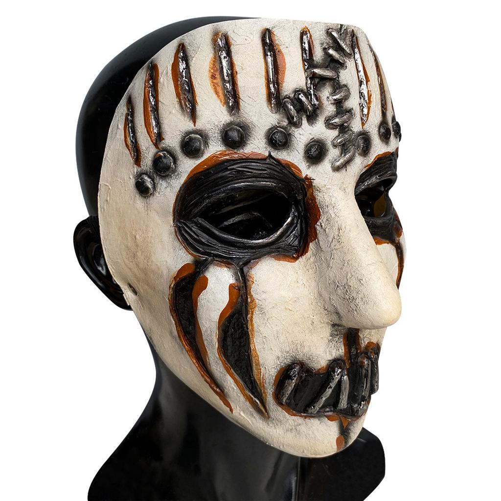 Hot-selling new latex headgear featuring the Live Knot band, a Live Knot deathcore mask, and a Halloween horror demon mask