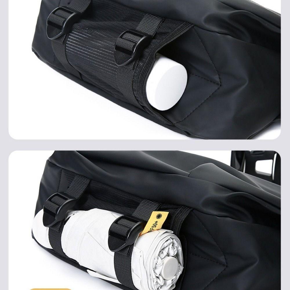 Fashion Large Capacity Oxford Cloth Bag Men Korean Waterproof Crossbody Bag Storage Simple Shoulder Bag Travel