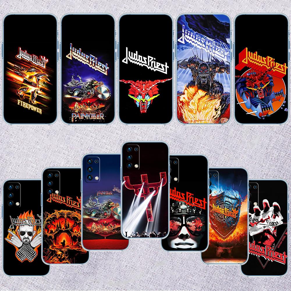 J-Judas P-Priest Transparent Phone Case for Motorola Moto Edge 20 30 40 50 S30 Fusion Ultra Pro Neo Lite + G200 G23