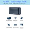 Двойное USB-быстрое зарядное устройство Type C QC3.0 3.0 с переключателем, 3-портовая панель питания, водонепроницаемая, для автобуса 12-24В, автомобиля, грузовика, морского транспорта