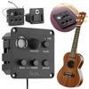 Acoustic Guitar Pickup Mic Blend Preamp Classic Acoustic Guitar EQ Tuner Piezo Pickup EQ Equalizer for Fishman ISYS+ Accessories