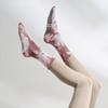 OEING Non-Slip Tie-Dye Yoga Pilates Socks