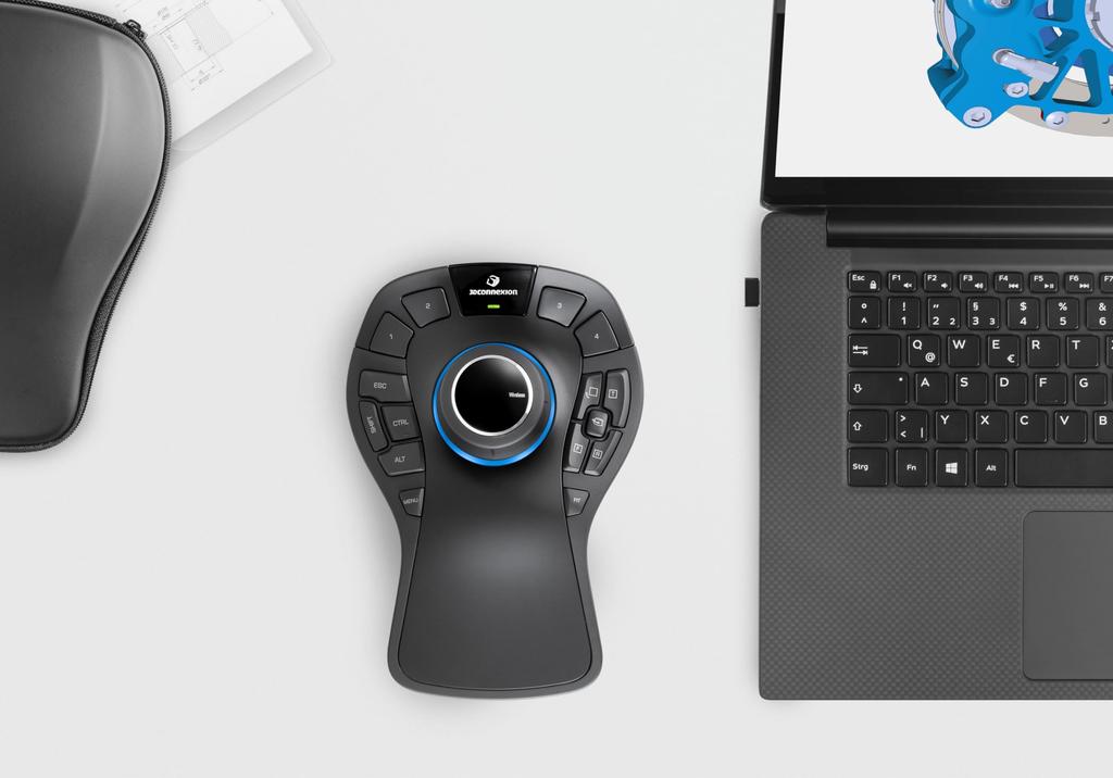 3Dconnexion CAD Mouse SpaceMouse Pro Wireless SMPW (3DX-700119)