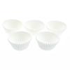 100Pcs White Cupcake Paper Cases Cupcake Paper Cups For Bakeware Cake Tools