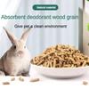 Дезодорант для кролика, абсорбирующий дезодорант с древесными зернами, хомяк Тоторо, морская свинка, моча, песок, кошачий помет, аксессуары для туалета для домашних животных