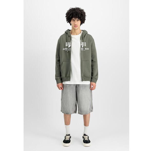 Толстовка с капюшоном Alpha Industries Basic Zip Hoodie