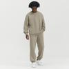 2026 FOG Sweatshirt Men 380G Fleece Lined Heavyweight Crewneck Oversized Earth Tone Streetwear Pullover
