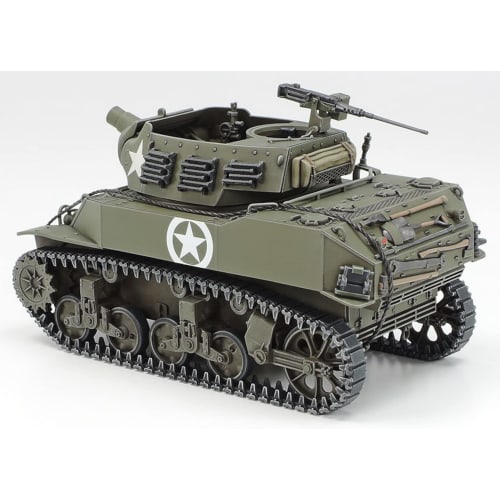 Tamiya 1/48 Серия военных миниатюр №. 104 США. Армейская самоходная гаубица M8 Пластиковая модель 32604 (Формованный цвет)