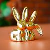 Rabbit Show Pieces for Home Decor Living Room Garden Decorative Items | Cute Animals Showpieces Gift Item for Decoration