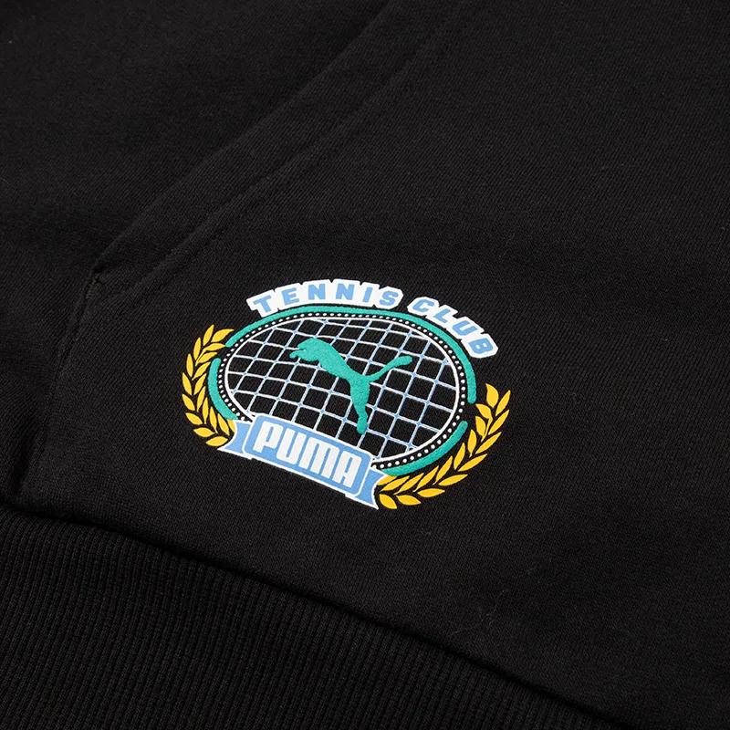 PUMA Sweatshirts Unisex Hooded Non Detachable Moderate (Unisex) Sweatshirts 625801 01