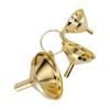 3Pcs/set Gold Stainless Steel Funnel for Filling Small Bottles and Containers Home Kitchen Tool