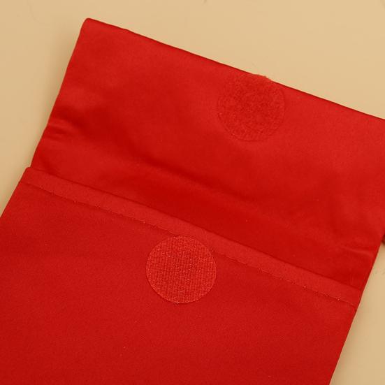 Классический мешочек для удачи, прозрачная текстура, искусственный шелк, для посещения родственников, новогодний красный конверт для семьи