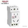 Модульная розетка DZ47X на 5 отверстий
