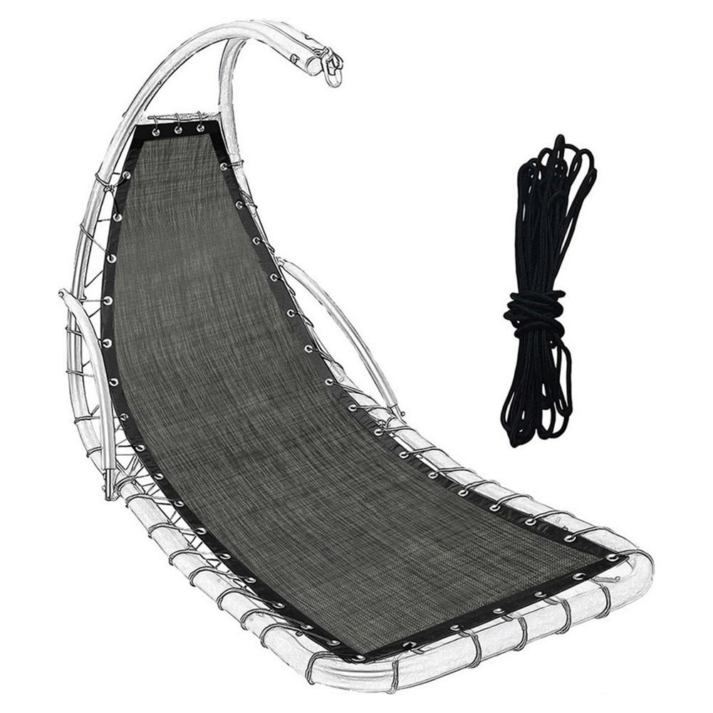 Подвесное кресло-качели, сменная ткань сиденья, рассчитанная на долговечность