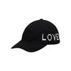 (WMNS) Gucci Love Logo Embroidered Hat 'Black' Women's 478948-3HD05-1000