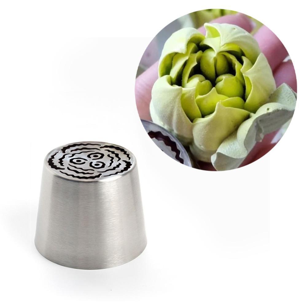 Creative Flower Squeeze Mouth Large Size Cream Piping Tips Pastry Piping Nozzle  Kitchen Gadgets