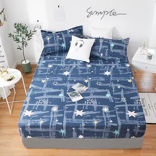 1 шт. простыни для спальни 100% полиэстер эластичная лента вокруг простыни на резинке только (Исключая наволочки)