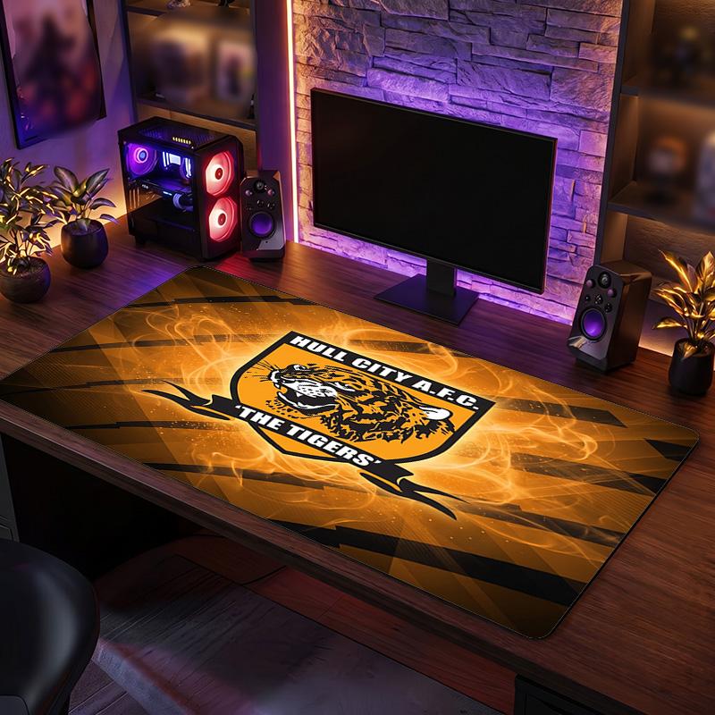 Hull FC Pattern Mousepad Anti?Slip Rubber Desk Pad For Gaming Working Desktop Decoration