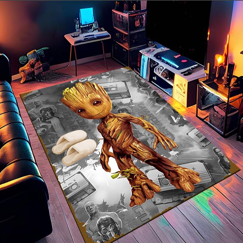 Tree Spirit's Electric Glow Area Rug Suitable for Indoor And Outdoor,Carpets for Kitchens, Homes, Offices, Living Rooms,Home Decor,Christmas Gift