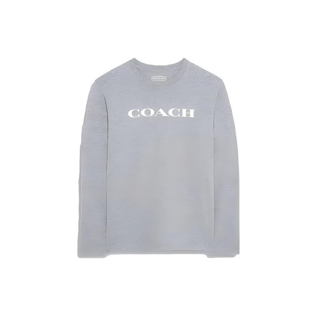 Coach Футболки мужские с круглым вырезом умеренного прямого кроя CB672-BLK