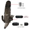 Reusable Condom Penis Sleeve Extender 10-function Vibration On-Contact Vibrator Rabbit Vibrator