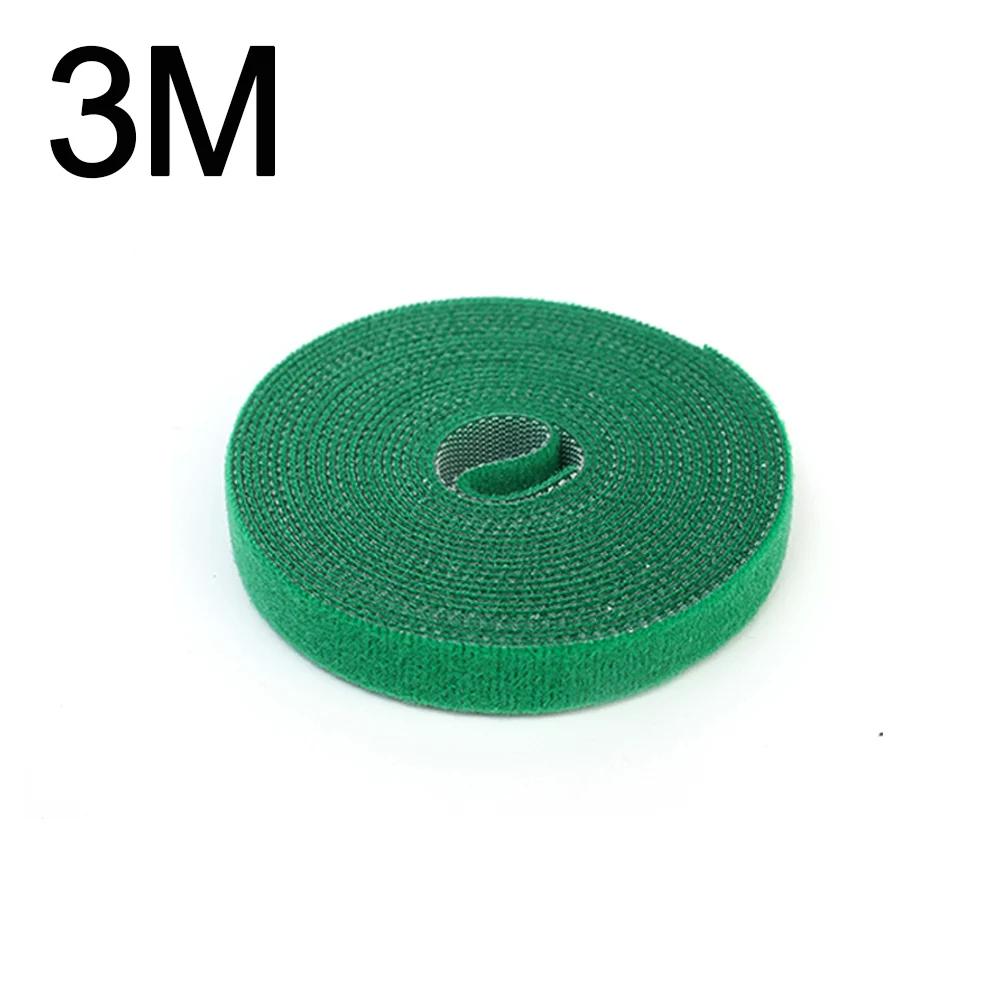 50/1M нейлоновые стяжки для растений, повязка для растений, крючок, петля для крепления, регулируемая опора для растений, многоразовая крепежная лента для домашних садовых принадлежностей