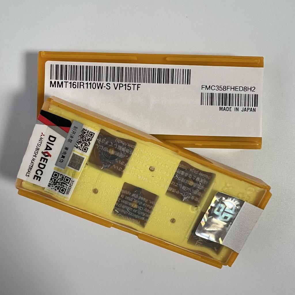 MITSUBISHI / MMT16IR110W-S VP15TF / Carbide CNC Blade 10 Pcs