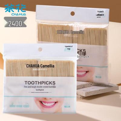 Одноразовые пластиковые зубочистки Chahua