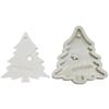 Christmas Tree Aromatherapy Wax Silicone Mold Snowflake Elk DIY Aroma Gypsum Plaster Silicone Mould for Car Pendant